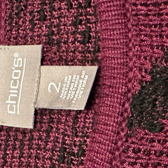 CHICO’s Like New Pullover 3/4 Sleeved Sweater - Picture 5 of 5